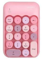 MOFII X910 vezeték nélküli numerikus billentyűzet pink (6950125747707) (X910 Pink)