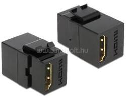 Delock 86366 HDMI anya > HDMI anya fekete Keystone modul (DL86366) (DL86366)