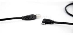 Gembird USB-A 2.0 -> USB-B 2.0 micro M/M adatkábel 1.8m fekete 90°jobb (CCB-USB2-AMMDM90-6) (CCB-USB2-AMMDM90-6)