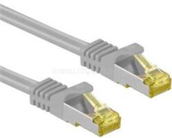 Goobay RJ45 CAT7 S/FTP -> RJ45 CAT7 S/FTP M/M adatkábel 1m szürke (GOOBAY_91585) (GOOBAY_91585)