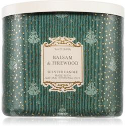 Bath & Body Works Balsam & Firewood lumânare parfumată 411 g