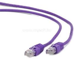 Gembird RJ45 CAT6 FTP - RJ45 CAT6 FTP M/M adatkábel 0.5m lila (PP6-0.5M/V) (PP6-0.5M/V)