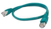 Gembird RJ45 CAT6 FTP M/M adatkábel 1m zöld (PP6-1M/G) (PP6-1M/G)