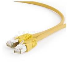 Gembird RJ45 CAT6A S/FTP - RJ45 CAT6A S/FTP M/M adatkábel 0.5m sárga LSZH (PP6A-LSZHCU-Y-0.5M) (PP6A-LSZHCU-Y-0.5M)