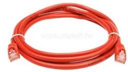 Goobay RJ45 CAT5e UTP - RJ45 CAT5e UTP M/M adatkábel 2m piros (GOOBAY_68359) (GOOBAY_68359)