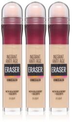 Maybelline Instant Anti Age Eraser folyékony korrektor szivacsos applikátorral takarékos kiszerelés árnyalat 01 Light