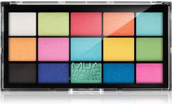 MUA Makeup Academy Professional 15 Shade Palette paletă cu farduri de ochi culoare Colour Burst 12 g