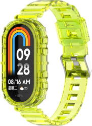 Techsuit Curea pentru Xiaomi Mi Band 8 / 8 NFC - Techsuit Watchband (W017) - Yellow (KF2316665)
