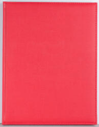 EGO Agenda saptamanala A4 2026 Lux EGO, Rosu texturat (EGOLUXVL11)