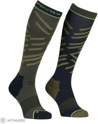 ORTOVOX Ski Tour Long térdzokni, black raven (EU 45-47)