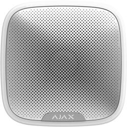Ajax Systems StreetSiren WH levehető fedél nélküli kültéri sziréna, fehér (7830)