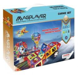 Magplayer Joc de constructie magnetic - 98 piese (MPA-98) - ookee Jucarii de constructii magnetice