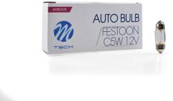 m-tech M-Tech, Halogén izzó, C5W, 5W, 12V, 31 mm, 1db