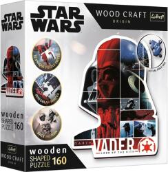 Trefl Puzzle din lemn Trefl din 160 de piese - Darth Vader (20190) Puzzle