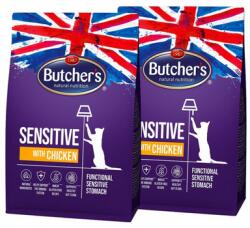 Butcher's Functional Cat Sensitive érzékeny macskáknak csirkehússal 2x800 g
