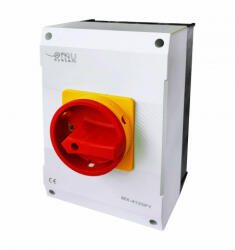 OMU system MX-4125PY 4 pólusú 100A tokozott ipari ki-be kapcsoló 4x125A IP65 lakatolható (MX-4125PY)