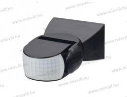 REX Light REX S015B Kültéri infraérzékelő fekete, 180°, 1200W terhelhetőség(Ohmikus), érzékelési távolság: 12m (S015B)