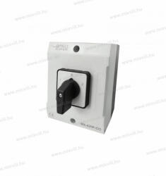 OMU system MX-420P-CO 4 pólusú tokozott ipari átkapcsoló 1-0-2 4x20A IP65 (MX-420P-CO)