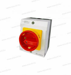 OMU system MX-332PY 3 Pólusú 32A IP65 Tokozott tűzvédelmi kapcsoló lakatolható (MX-332PY)