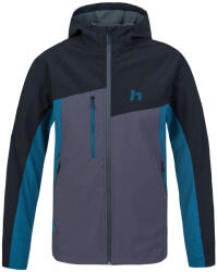 Hannah Carsten II férfi softshell kabát XXL / fekete/kék