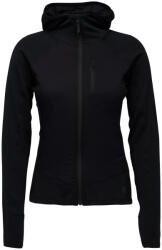 Black Diamond W Coefficient Lt Hybrid Hoody női funkcionális pulóver M / fekete