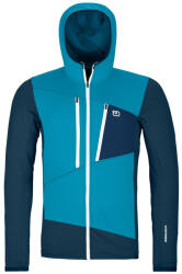 ORTOVOX Fleece Grid Hoody M 2024 férfi pulóver L / sötétkék