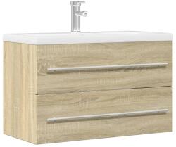 vidaXL antik fa színű szerelt fa mosdószekrény 80 x 38, 5 x 48 cm (856227)