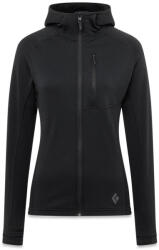 Black Diamond Coefficient Fleece Hoody női funkcionális pulóver S / fekete