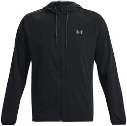 Under Armour Stretch Woven Windbreaker férfi tavaszi kabát XXL / fekete