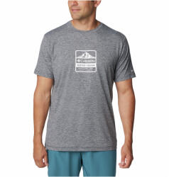 Columbia Kwick Hike Graphic Short Sleeve Tee férfi póló M / világoskék