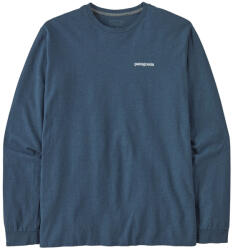 Patagonia P-6 Logo Responsibili Tee LS férfi póló S / kék/világoskék