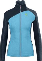 Karpos Federa Full-Zip W Fleece női funkcionális pulóver L / kék/fekete