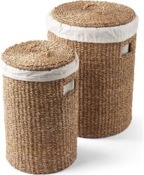Humdakin Humdakin HAMPER szennyes kosár, 2 db-os szett, tengeri fű (HUM5713391024955)