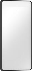 Hansgrohe Xarita Lite Q Tükör vízszintes irányú LED világítással, 360/30, fali kapcsolóval Matt Fekete 54955670 (54955670)