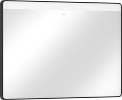 Hansgrohe Xarita Lite Q Tükör vízszintes irányú LED világítással, 1000/30, fali kapcsolóval Matt Fekete 54959670 (54959670)