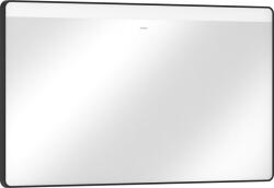 Hansgrohe Xarita Lite Q Tükör vízszintes irányú LED világítással, 1200/30, fali kapcsolóval Matt Fekete 54960670 (54960670)