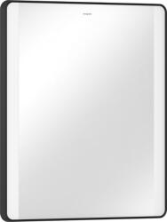 Hansgrohe Xarita Lite Q Tükör függőleges irányú LED világítással, 600/30, fali kapcsolóval Matt Fekete 54962670 (54962670)