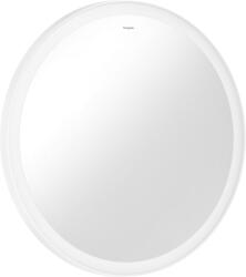 Hansgrohe Xarita Lite S Tükör köríves LED világítással, 700/30, fali kapcsolóval Matt Fehér 54966700 (54966700)