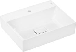 Hansgrohe Xevolos E Pultra ültetett mosdótál 600/480 csapfurattal, túlfolyó nélkül, SmartClean Fehér 61094450 (61094450)