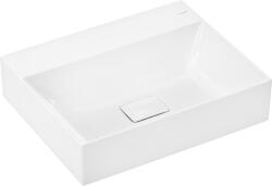 Hansgrohe Xevolos E Pultra ültetett mosdótál 600/480 csapfurat és túlfolyó nélkül, SmartClean Fehér 61095450 (61095450)
