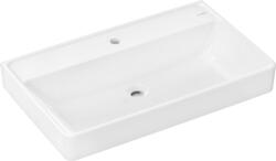 Hansgrohe Xanuia Q Mosdókagyló 800/480, csapfurattal, túlfolyó nélkül, SmartClean Fehér 61138450 (61138450)