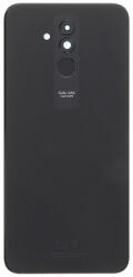 Huawei Mate 20 Lite akkufedél (hátlap) ragasztóval és kamera lencsével, fekete (gyári)