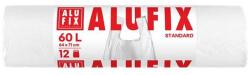 Alufix Szemeteszsák, köthető füllel, 60 l, 12 db, ALUFIX (MS6012GRUNINEW) - nyomtassingyen