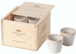 COSTA NOVA eszpresszó csésze készlet Grespresso Gift box 70 ml 8 db - fehér Univerzális méret