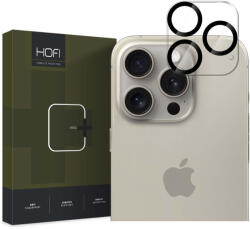 Apple iPhone 16 Pro / 16 Pro Max, Kamera lencsevédő fólia, ütésálló fólia, Tempered Glass (edzett üveg), Cam Pro Plus, Clear