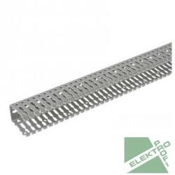 HAGER Tehalit BA7A40040 Perforált csatlakozó műanyag 40x40 mm mxsz 2m/szál (BA7A40040)