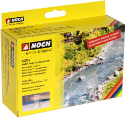 Noch 60855 Vízmodellező granulátum (gyanta) Water Drops, áttetsző, 250 g (4007246608553)