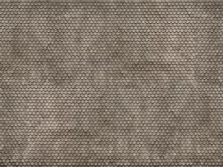 Noch 56691 3D-s dekorlap, tetőcserép/zsindely, hódfarkú, szürke, 250 x 125 x 0, 5 mm (4007246566914)