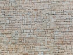 Noch 56642 3D-s dekorlap, mészkőtéglás fal, 250 x 125 mm (4007246566426)