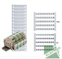 Weidmüller 0468660051 DEK 6 FW 51-100 Sorkapocs jelölő DEK6FW 51-100 vízszintes 6mm 50 db (0468660051)